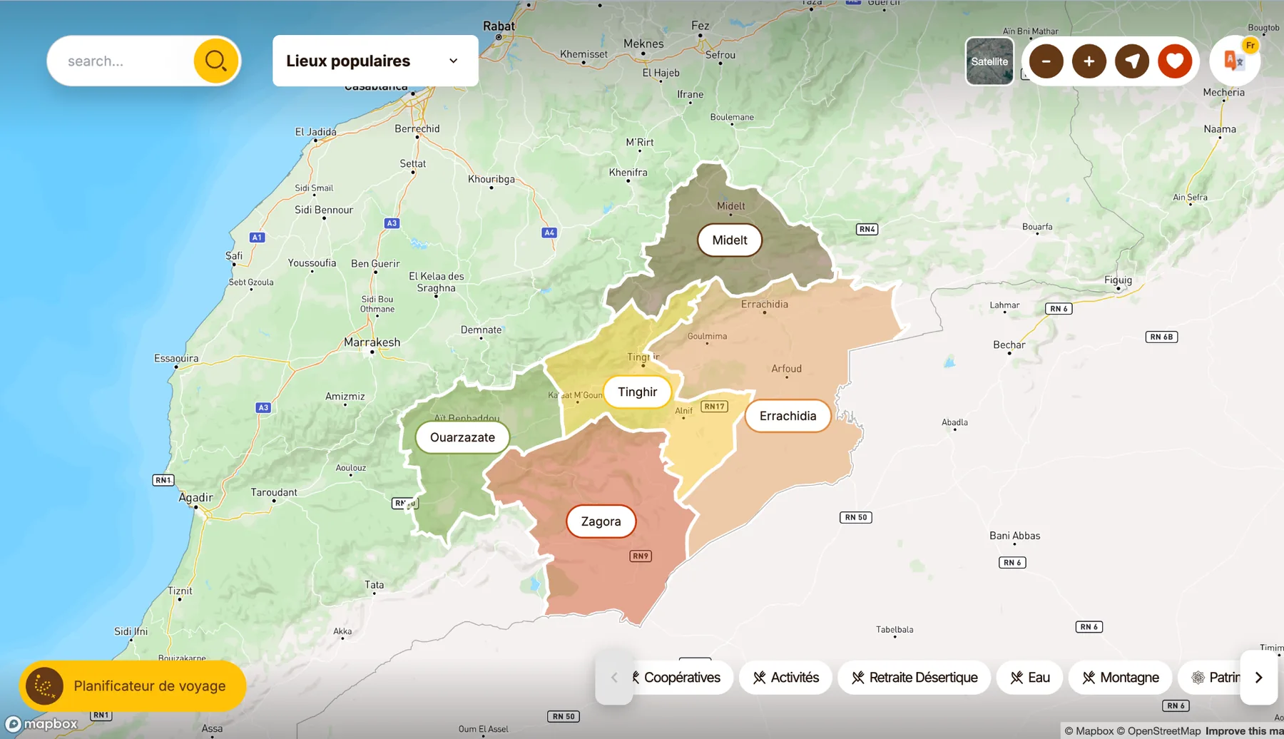 Map — Visit Drâa-Tafilalet